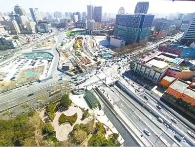鄭州二七廣場(chǎng)隧道工程正在收尾 5月31日前周邊多條道路通行規(guī)則有變